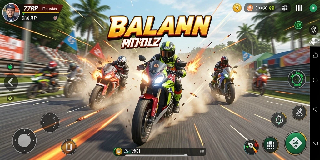 Gameplay seru dan grafis menakjubkan dari 77RP.