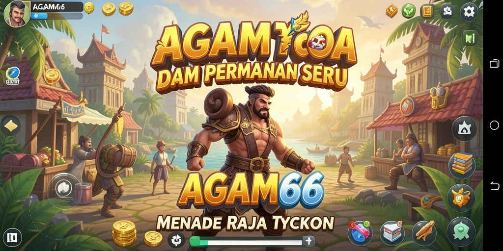 Tampilan gameplay AGAM66 yang menarik dan penuh tantangan.