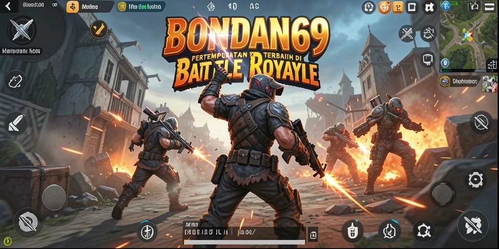 Gambaran mendebarkan dari pertempuran intens di BONDAN69.