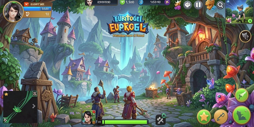 Tangkapan layar gameplay EUROTOGEL yang menunjukkan petualangan mendebarkan.