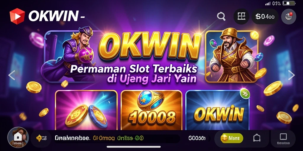 Tampilan luar biasa dari gameplay Slot di OKWIN.