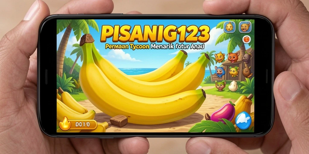 Tampilan gameplay PISANG123 yang penuh strategi Tycoon.
