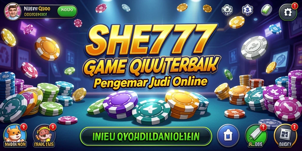 Tampilan gameplay QiuQiu di SHE777 yang seru.