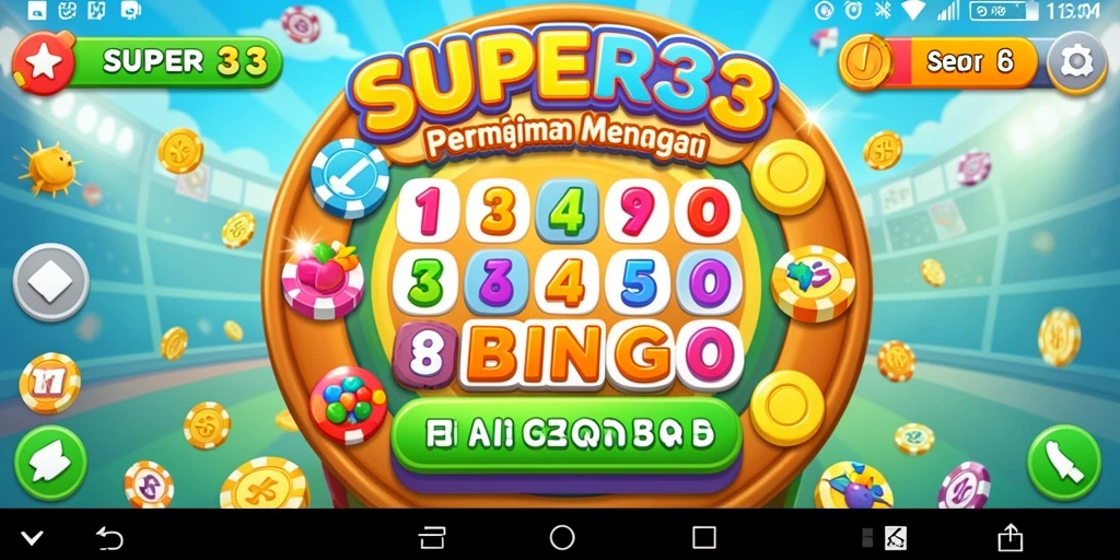 Tampilan gameplay seru dalam SUPER33 yang memikat pemain Bingo.