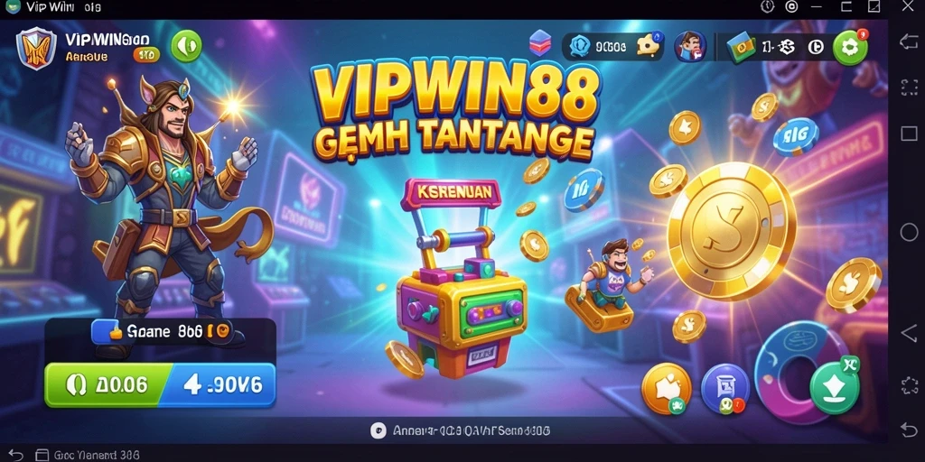 Screenshot gameplay VIPWIN88 menampilkan keseruan bermain Arcade.